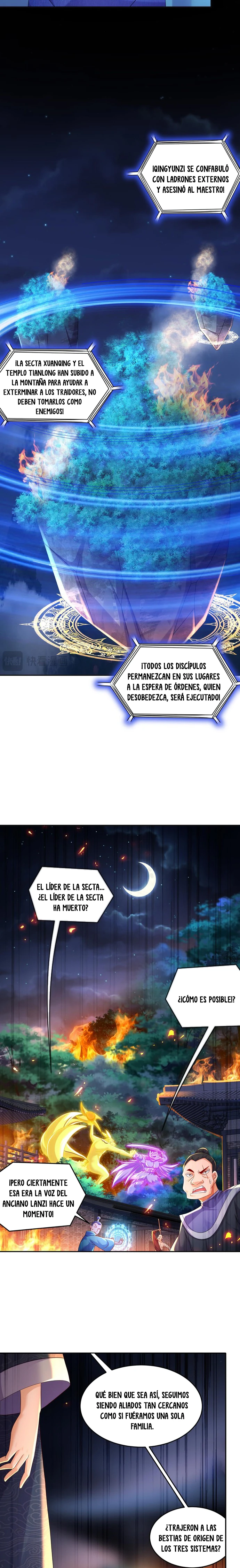Cultivo Dual con mi HAREM de Bellezas Inmortales Capitulo 110 página 6