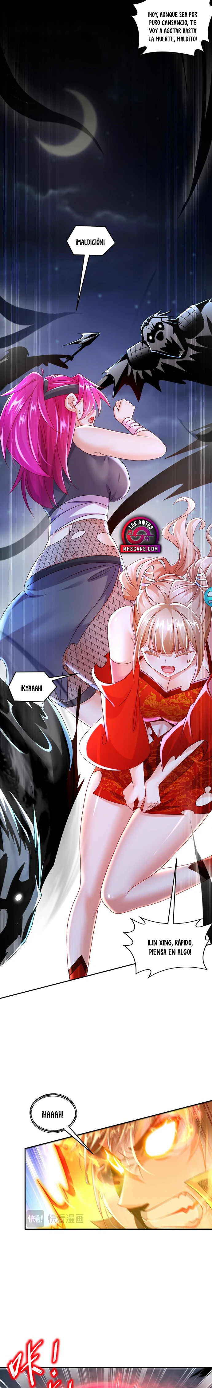 Cultivo Dual con mi HAREM de Bellezas Inmortales Capitulo 112 página 8