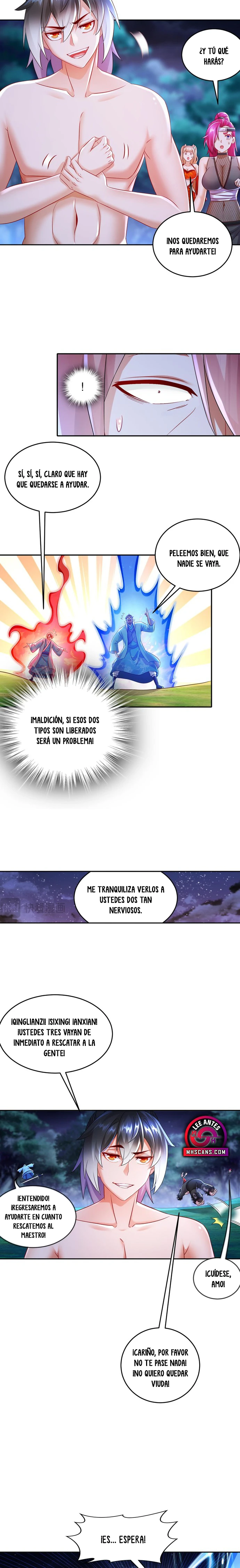 Cultivo Dual con mi HAREM de Bellezas Inmortales Capitulo 114 página 3