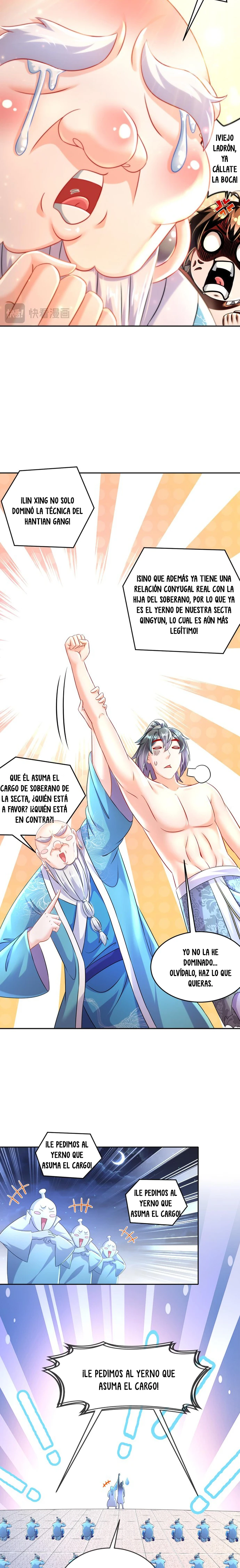 Cultivo Dual con mi HAREM de Bellezas Inmortales Capitulo 120 página 3