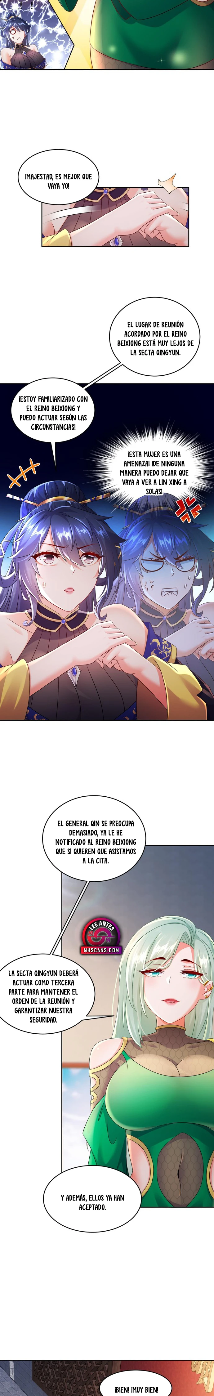 Cultivo Dual con mi HAREM de Bellezas Inmortales Capitulo 120 página 8