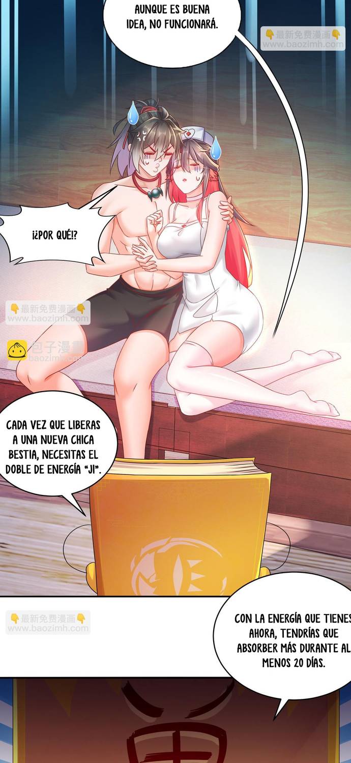 Cultivo Dual con mi HAREM de Bellezas Inmortales Capitulo 14 página 13