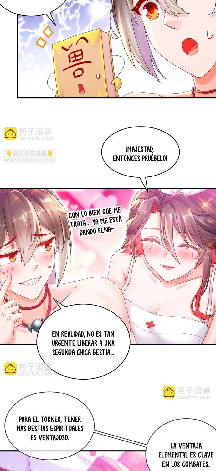 Cultivo Dual con mi HAREM de Bellezas Inmortales Capitulo 14 página 16