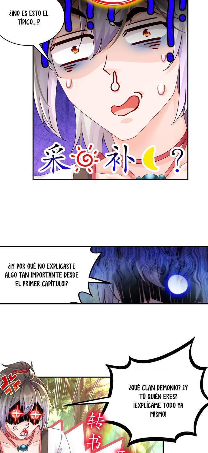 Cultivo Dual con mi HAREM de Bellezas Inmortales Capitulo 2 página 15