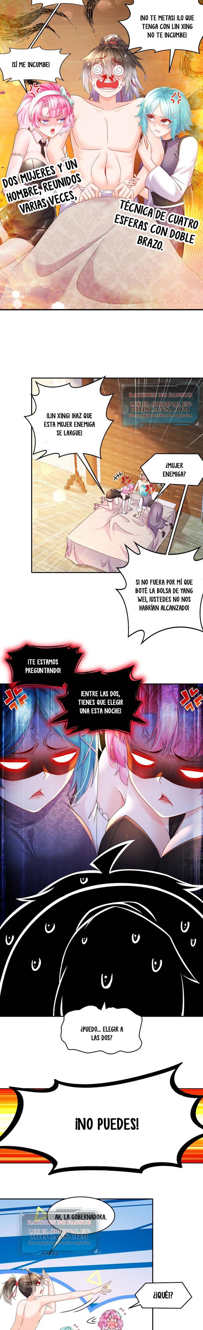 Cultivo Dual con mi HAREM de Bellezas Inmortales Capitulo 33 página 6