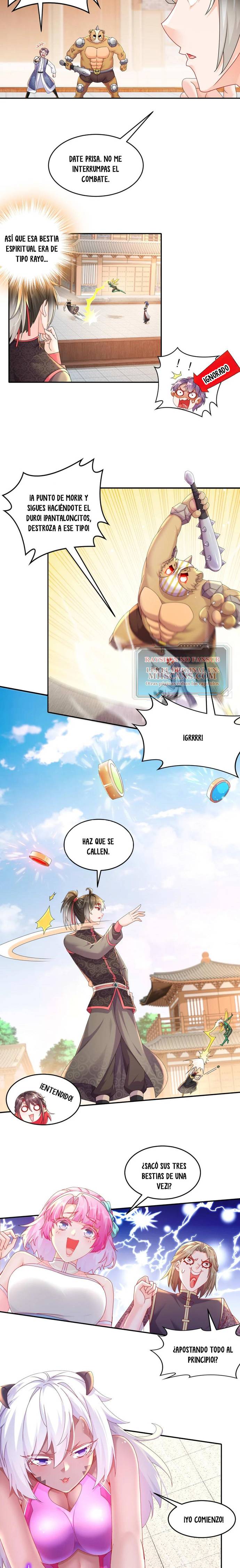 Cultivo Dual con mi HAREM de Bellezas Inmortales Capitulo 34 página 7