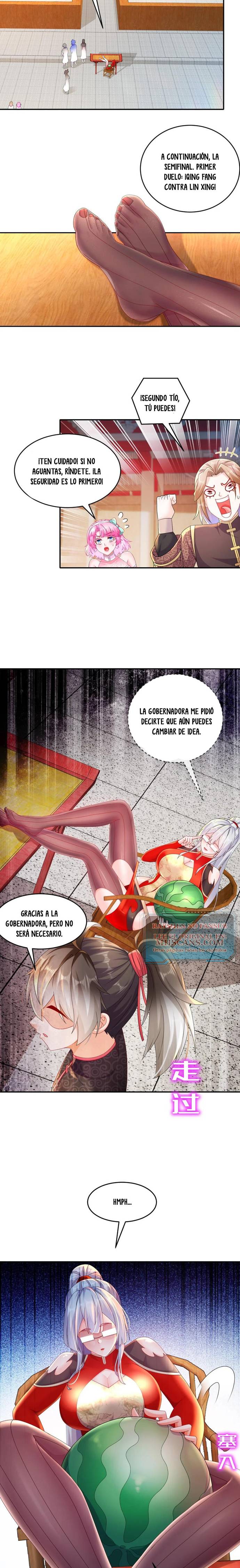 Cultivo Dual con mi HAREM de Bellezas Inmortales Capitulo 35 página 8
