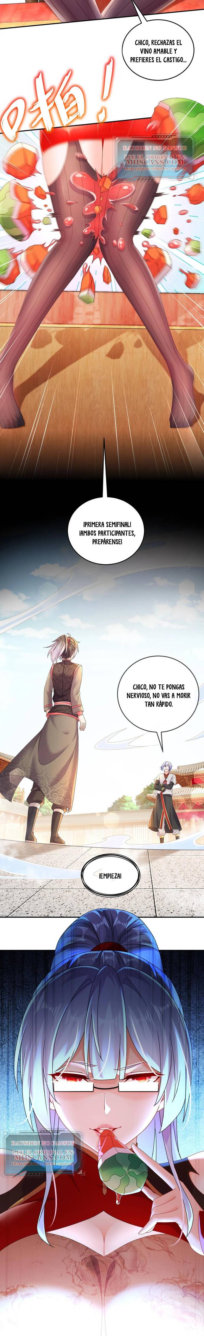 Cultivo Dual con mi HAREM de Bellezas Inmortales Capitulo 35 página 9