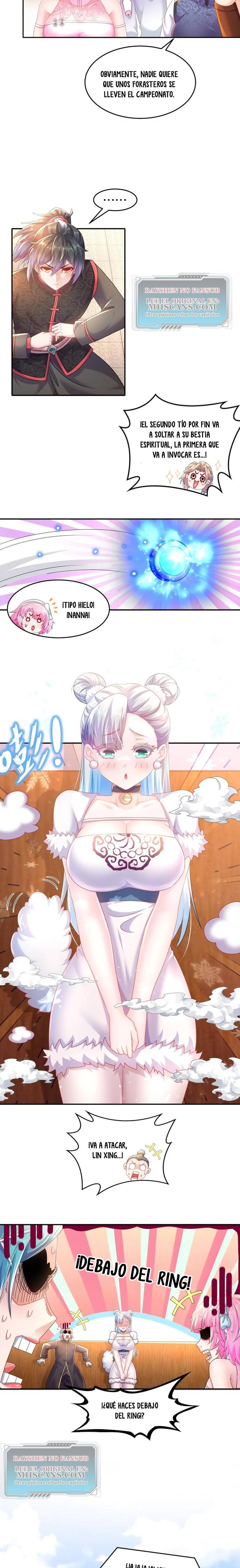 Cultivo Dual con mi HAREM de Bellezas Inmortales Capitulo 36 página 3