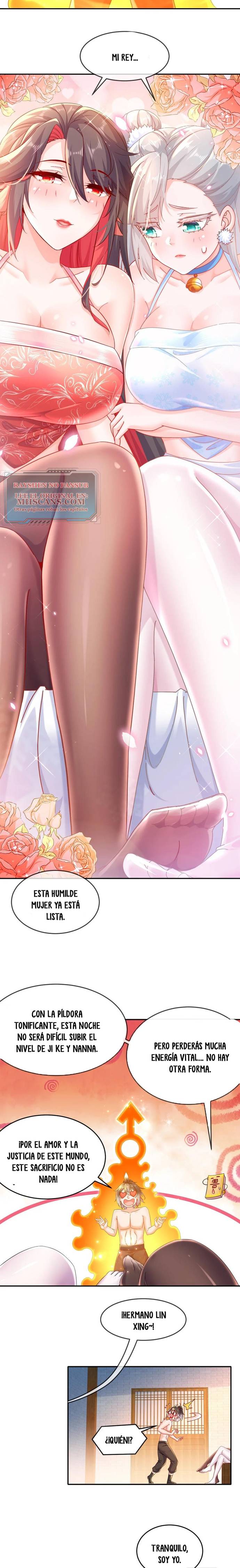 Cultivo Dual con mi HAREM de Bellezas Inmortales Capitulo 37 página 8