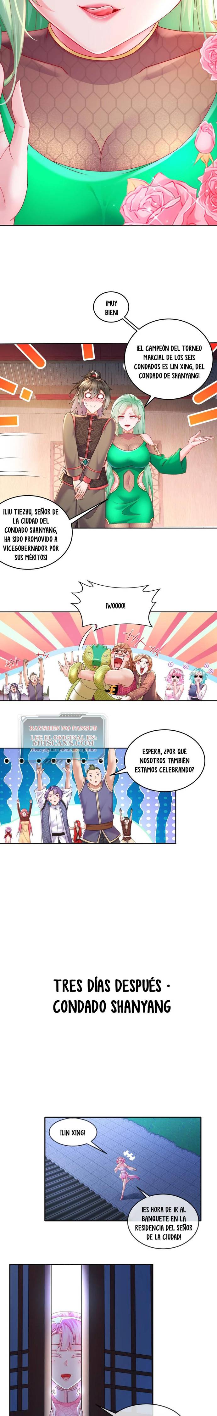 Cultivo Dual con mi HAREM de Bellezas Inmortales Capitulo 42 página 6
