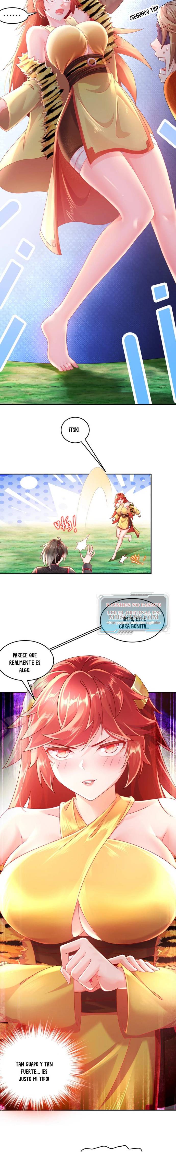 Cultivo Dual con mi HAREM de Bellezas Inmortales Capitulo 45 página 7