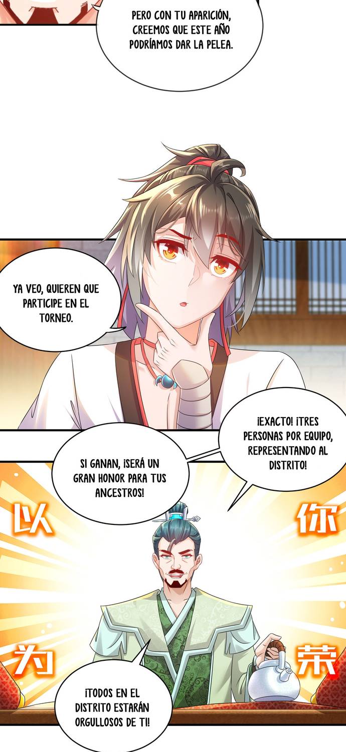 Cultivo Dual con mi HAREM de Bellezas Inmortales Capitulo 5 página 17