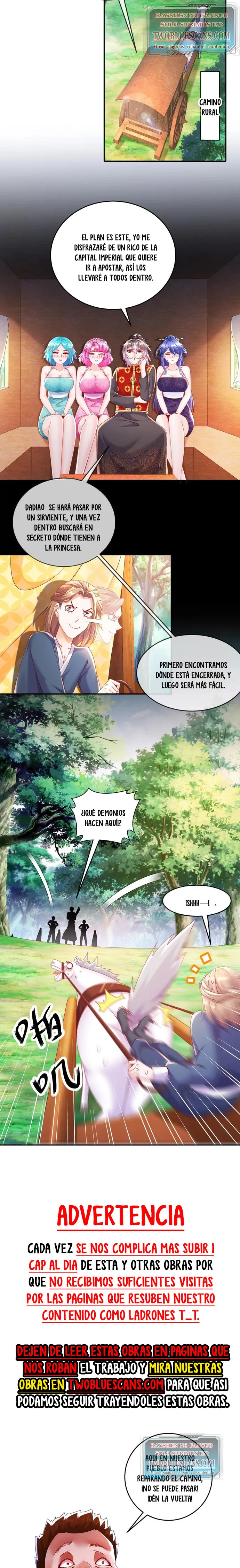 Cultivo Dual con mi HAREM de Bellezas Inmortales Capitulo 54 página 9
