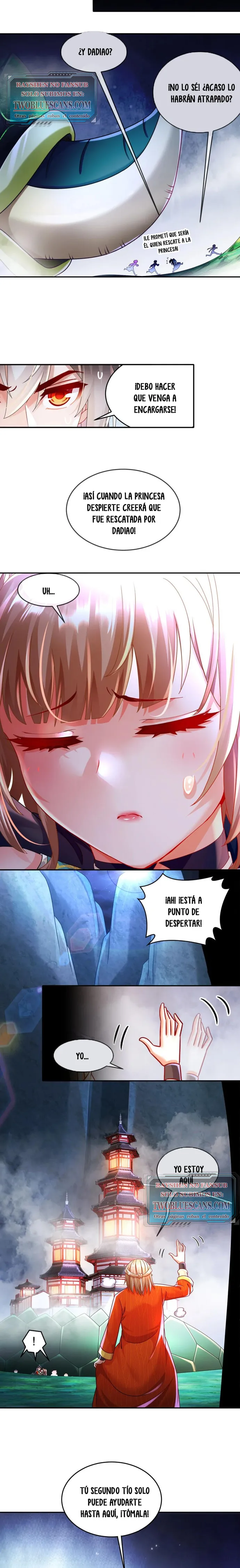 Cultivo Dual con mi HAREM de Bellezas Inmortales Capitulo 57 página 8