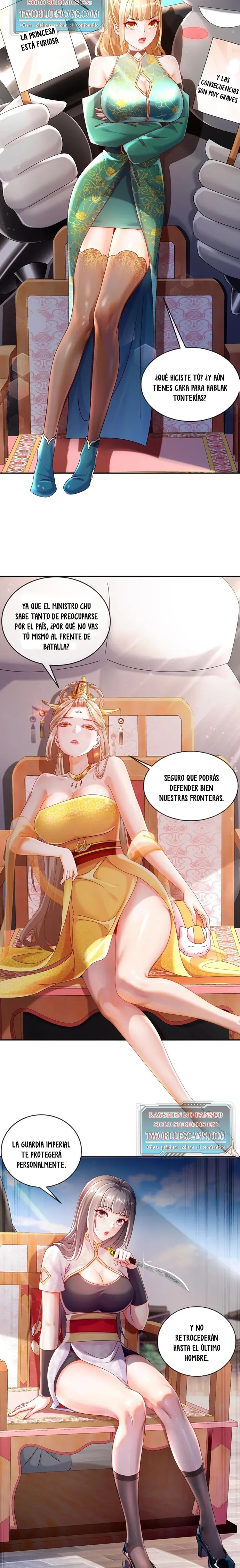 Cultivo Dual con mi HAREM de Bellezas Inmortales Capitulo 64 página 10