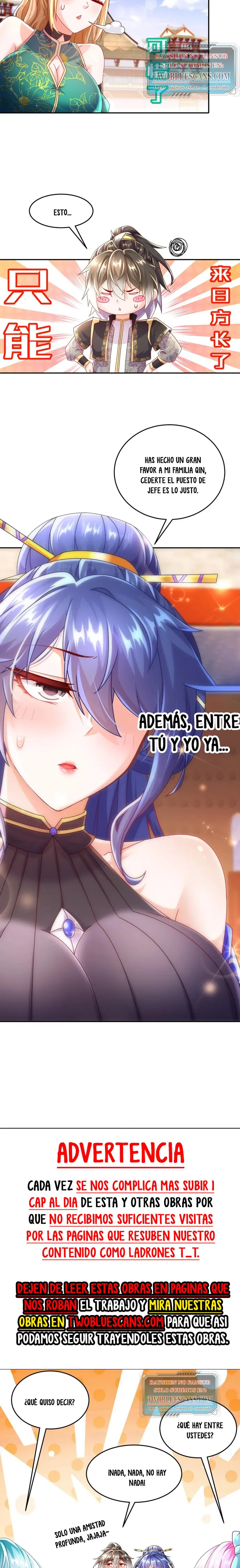 Cultivo Dual con mi HAREM de Bellezas Inmortales Capitulo 65 página 9