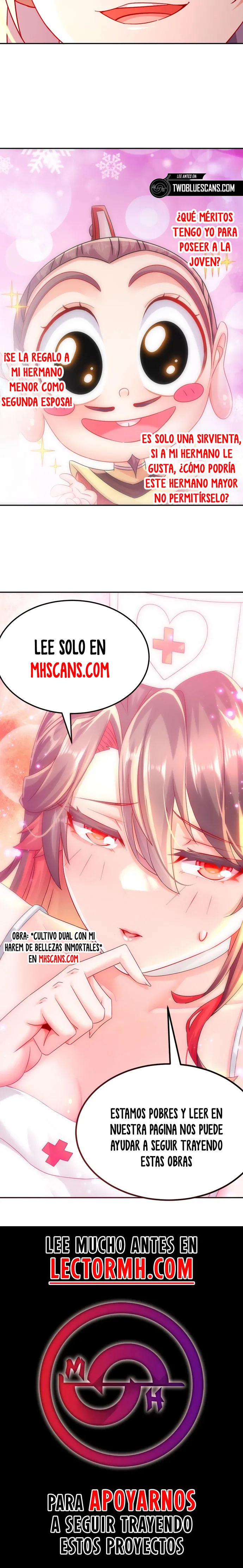 Cultivo Dual con mi HAREM de Bellezas Inmortales Capitulo 75 página 11