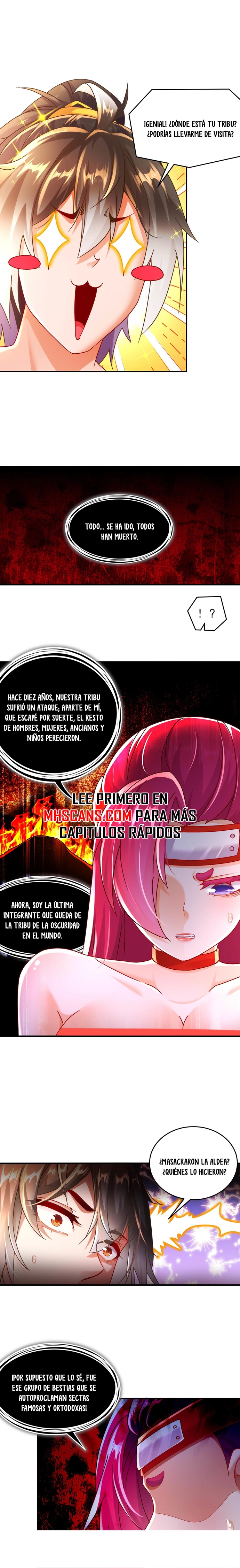 Cultivo Dual con mi HAREM de Bellezas Inmortales Capitulo 77 página 6
