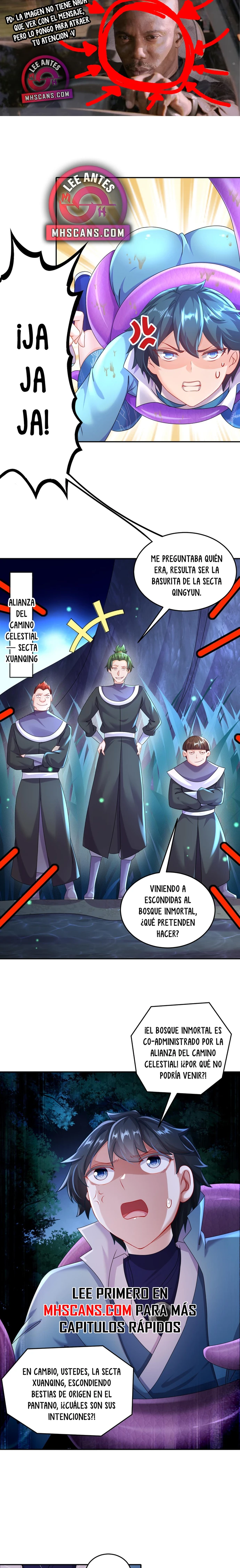 Cultivo Dual con mi HAREM de Bellezas Inmortales Capitulo 80 página 6
