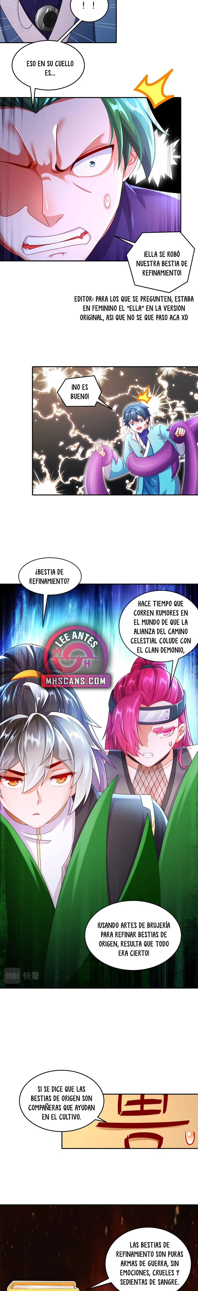 Cultivo Dual con mi HAREM de Bellezas Inmortales Capitulo 80 página 7