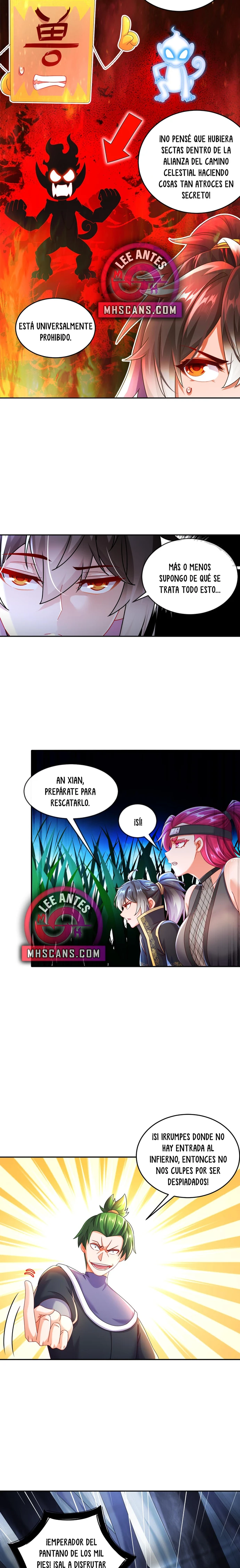 Cultivo Dual con mi HAREM de Bellezas Inmortales Capitulo 80 página 8