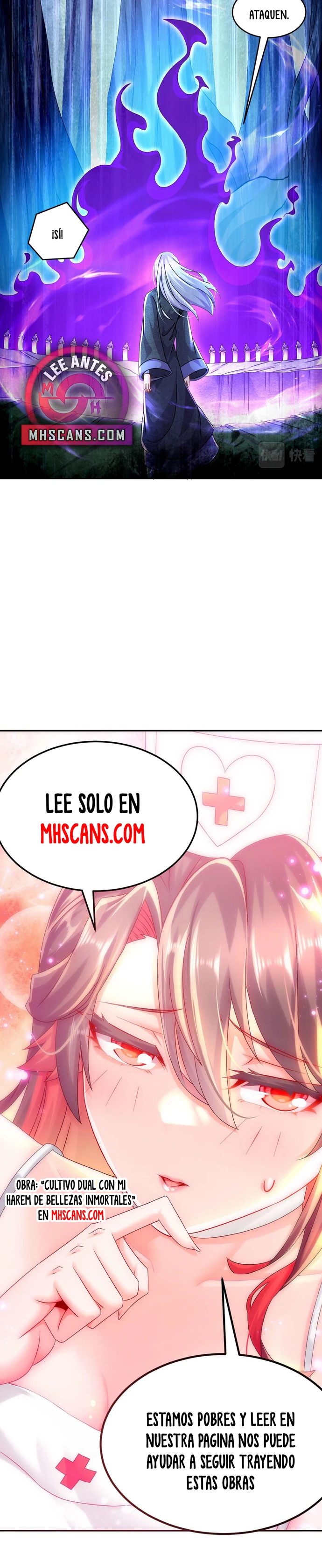 Cultivo Dual con mi HAREM de Bellezas Inmortales Capitulo 84 página 11