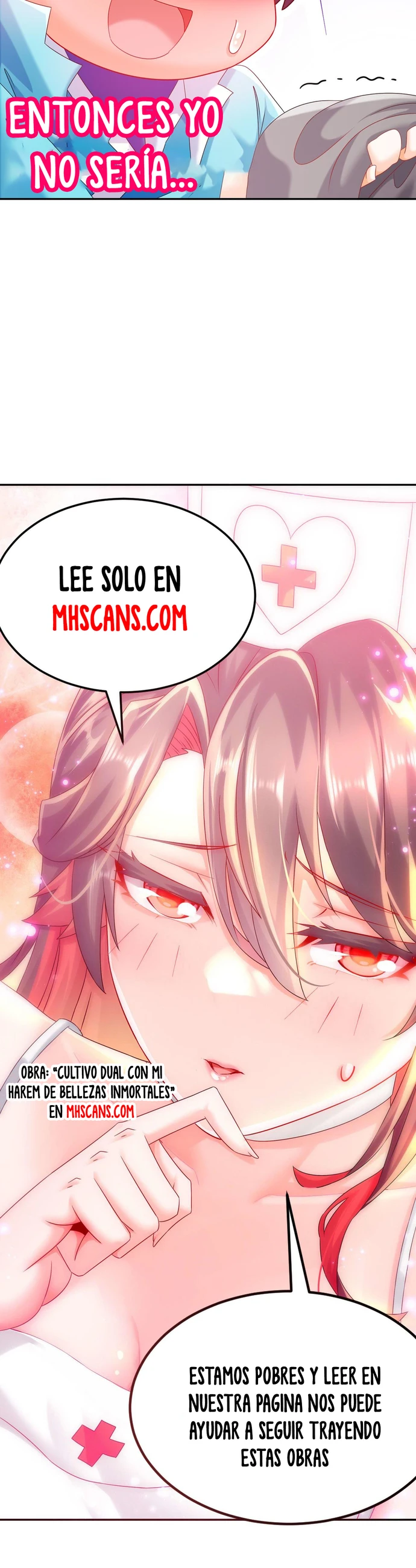 Cultivo Dual con mi HAREM de Bellezas Inmortales Capitulo 85 página 10