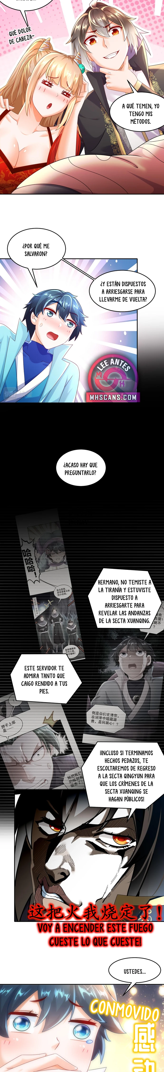 Cultivo Dual con mi HAREM de Bellezas Inmortales Capitulo 85 página 8