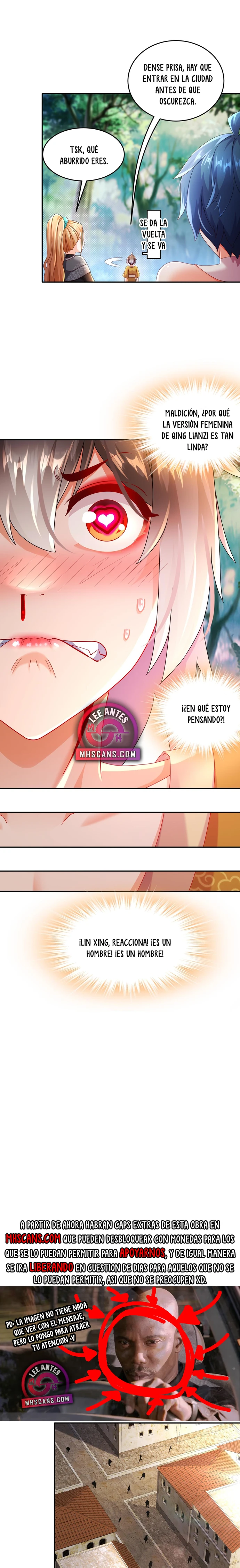Cultivo Dual con mi HAREM de Bellezas Inmortales Capitulo 86 página 5