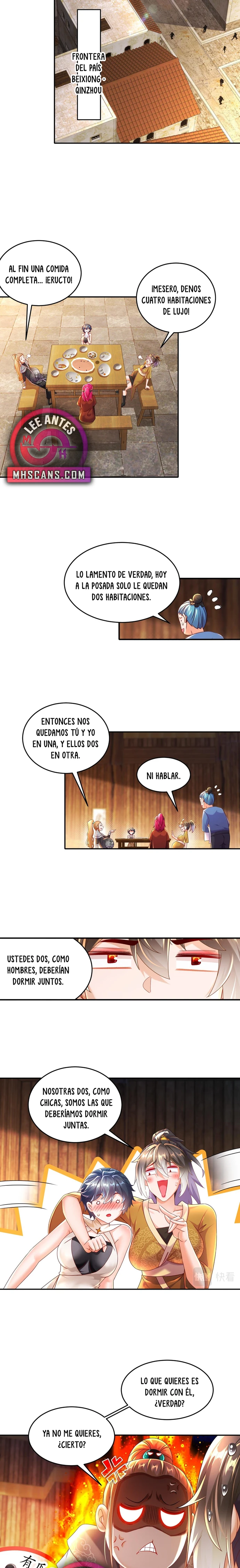 Cultivo Dual con mi HAREM de Bellezas Inmortales Capitulo 86 página 6