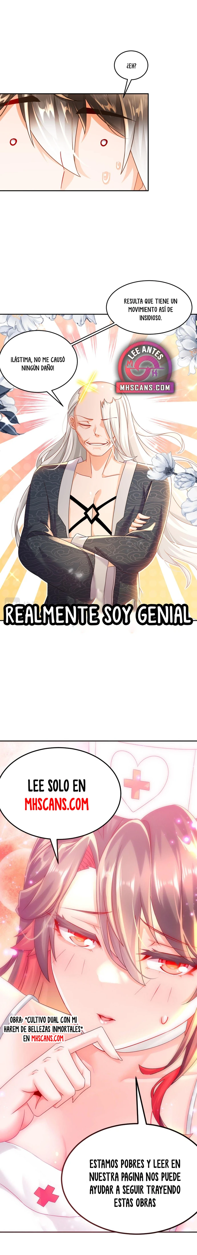 Cultivo Dual con mi HAREM de Bellezas Inmortales Capitulo 87 página 9