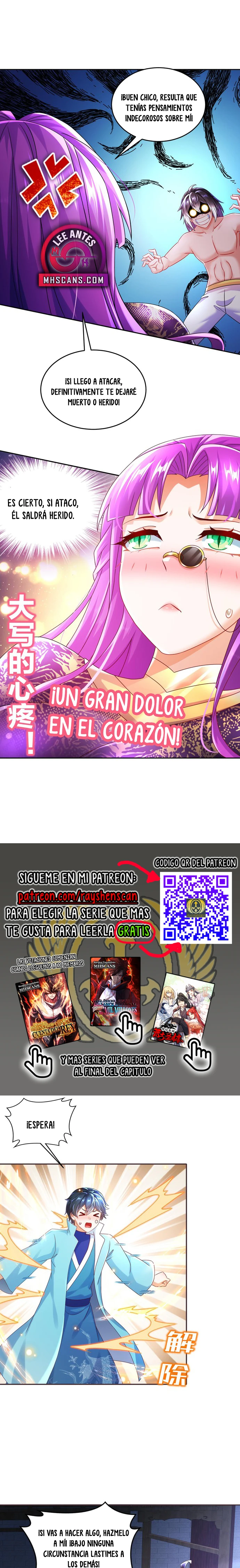 Cultivo Dual con mi HAREM de Bellezas Inmortales Capitulo 99 página 5