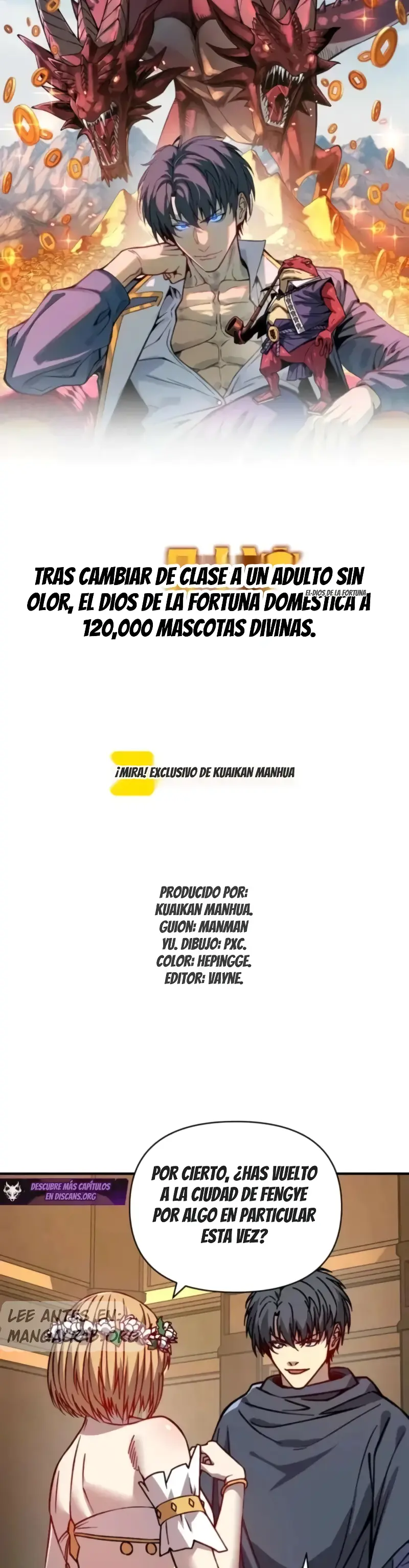 Cambia de Profesión a Dios de la Riqueza y Domestica Innumerables Mascotas Divinas Capitulo 59 página 3