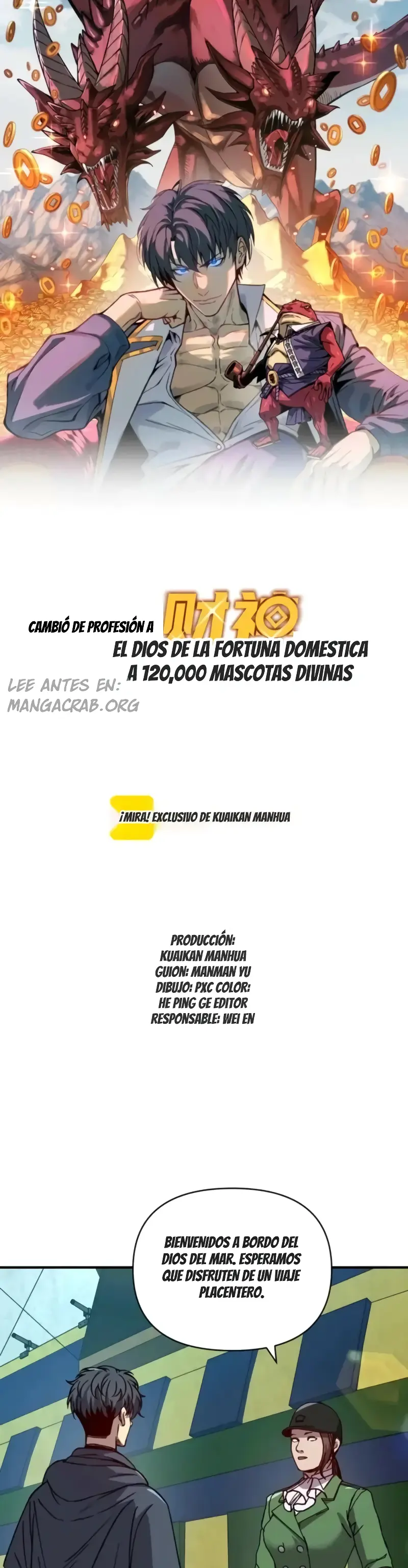 Cambia de Profesión a Dios de la Riqueza y Domestica Innumerables Mascotas Divinas Capitulo 60 página 3