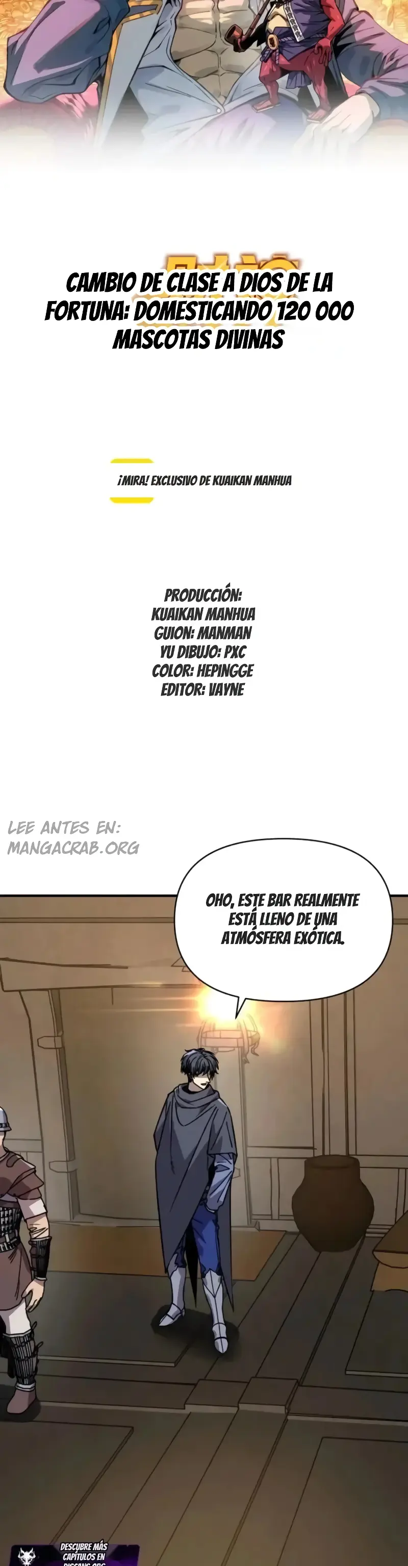 Cambia de Profesión a Dios de la Riqueza y Domestica Innumerables Mascotas Divinas Capitulo 62 página 3