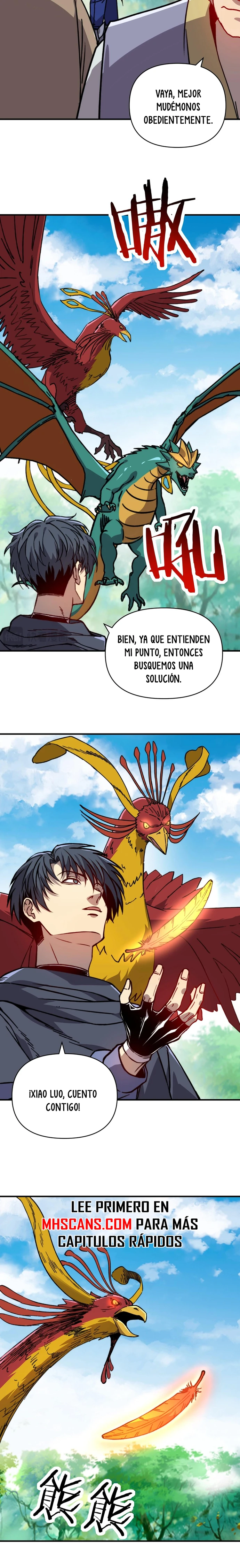 Cambia de Profesión a Dios de la Riqueza y Domestica Innumerables Mascotas Divinas Capitulo 66 página 11