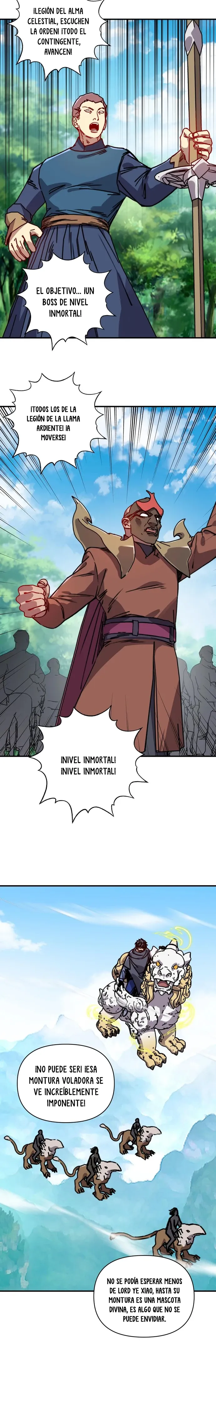 Cambia de Profesión a Dios de la Riqueza y Domestica Innumerables Mascotas Divinas Capitulo 80 página 4