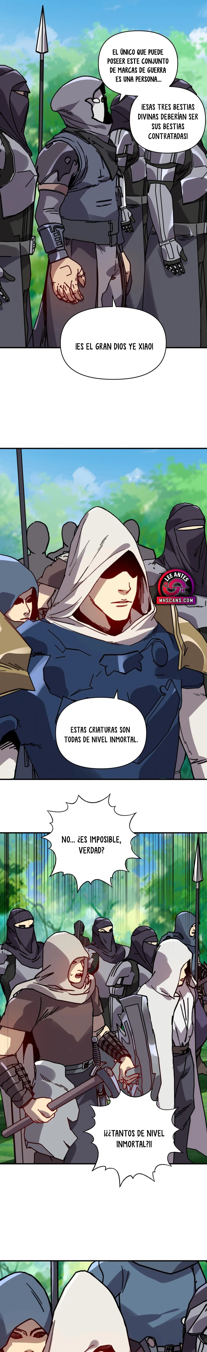 Cambia de Profesión a Dios de la Riqueza y Domestica Innumerables Mascotas Divinas Capitulo 85 página 6