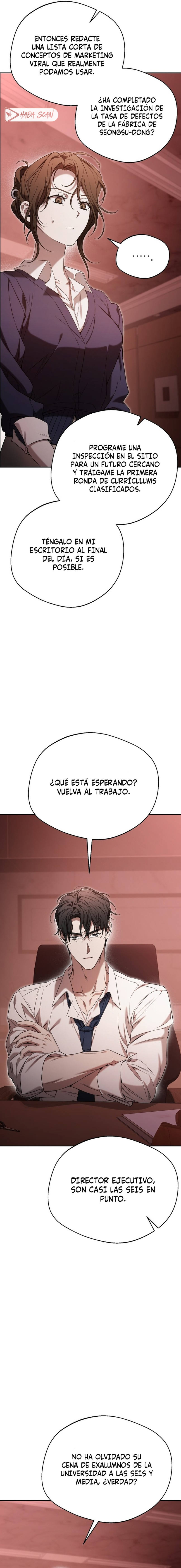 Una sola noche no le basta al director ejecutivo Capitulo 3 página 19