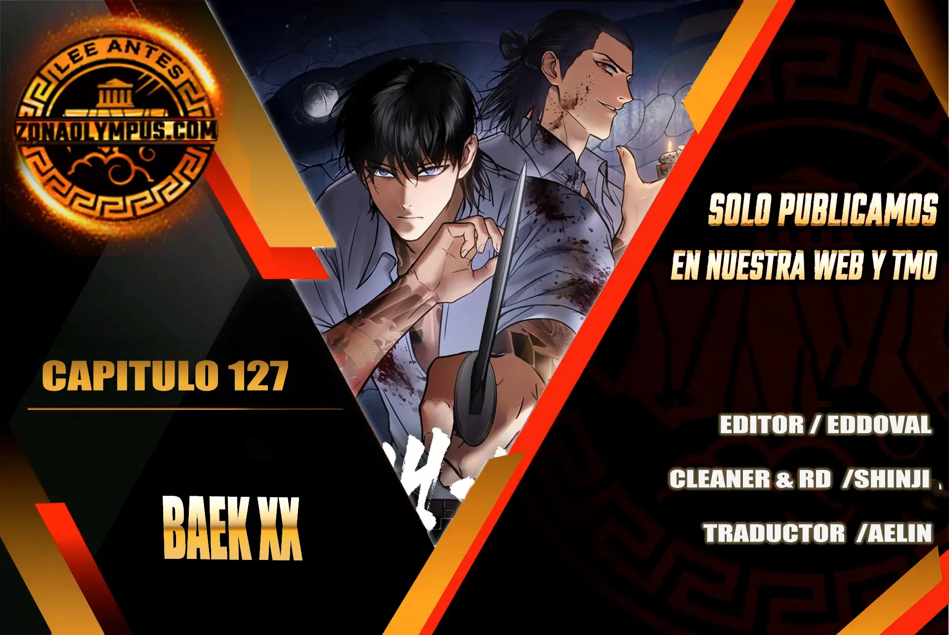 Los gemelos Baek Capitulo 127 página 2