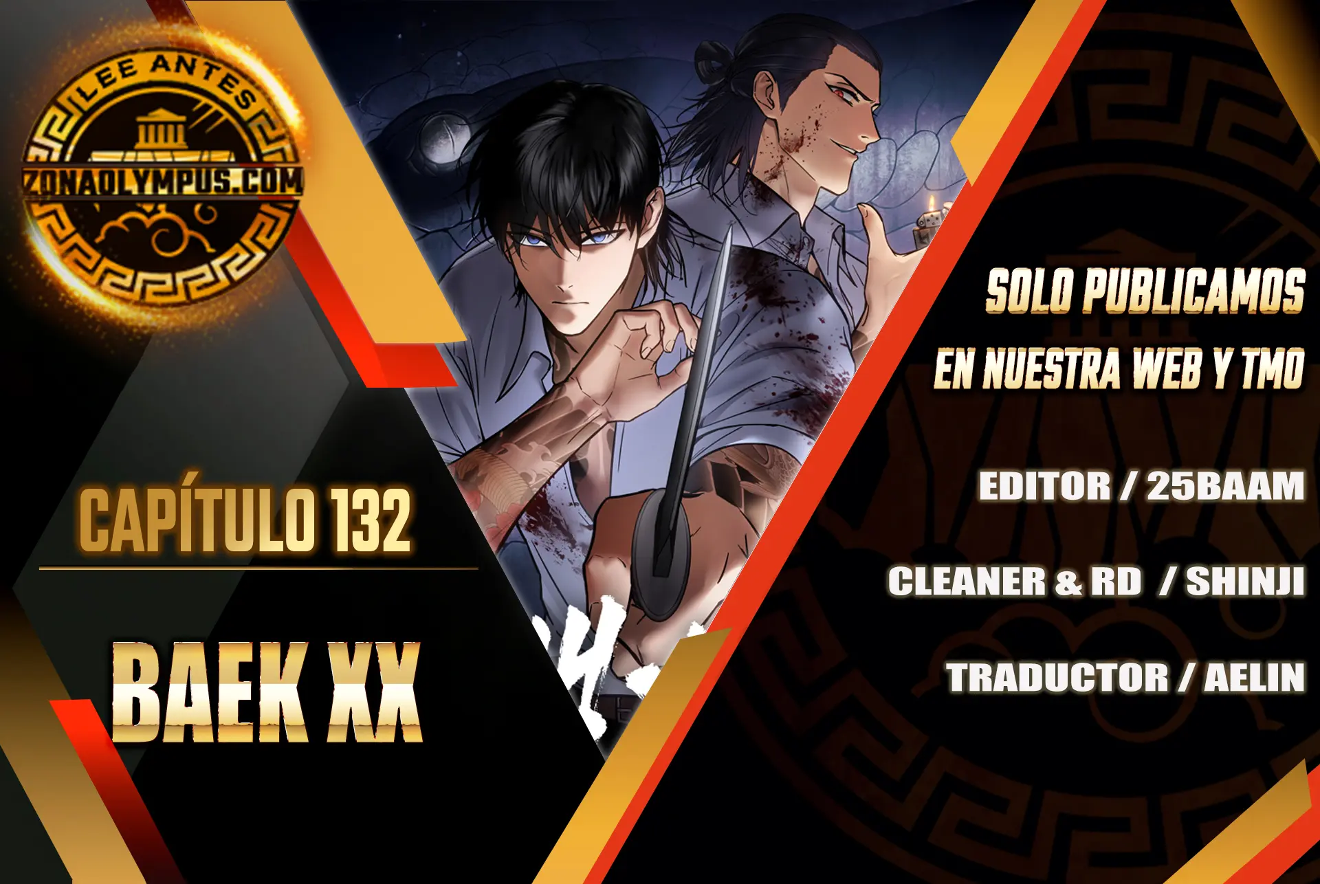 Los gemelos Baek Capitulo 132 página 2