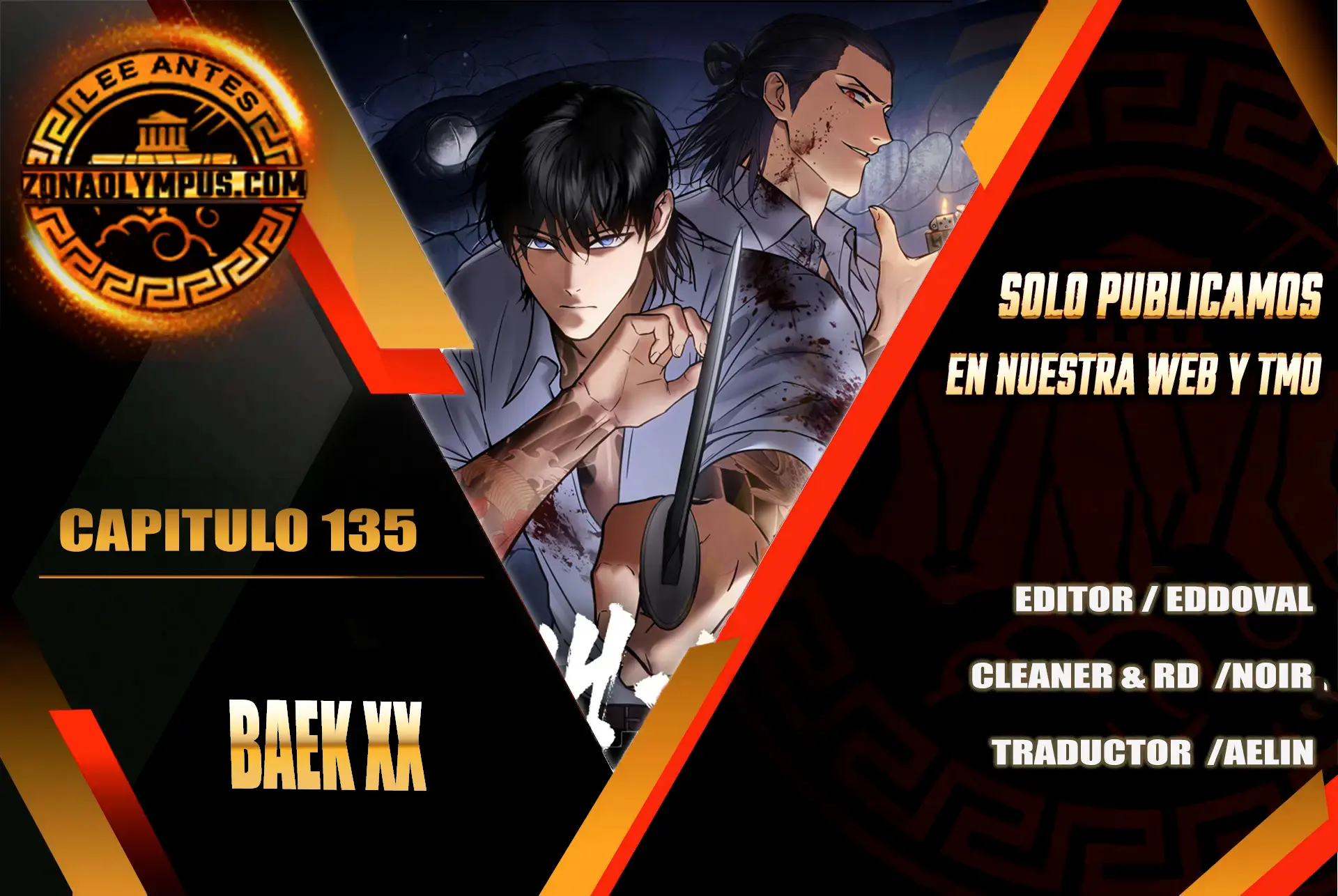 Los gemelos Baek Capitulo 135 página 2