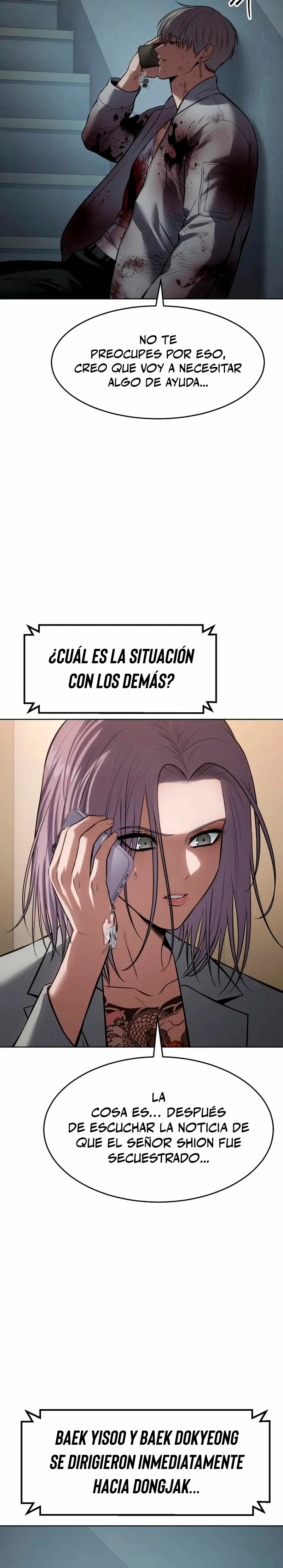Los gemelos Baek Capitulo 96 página 8