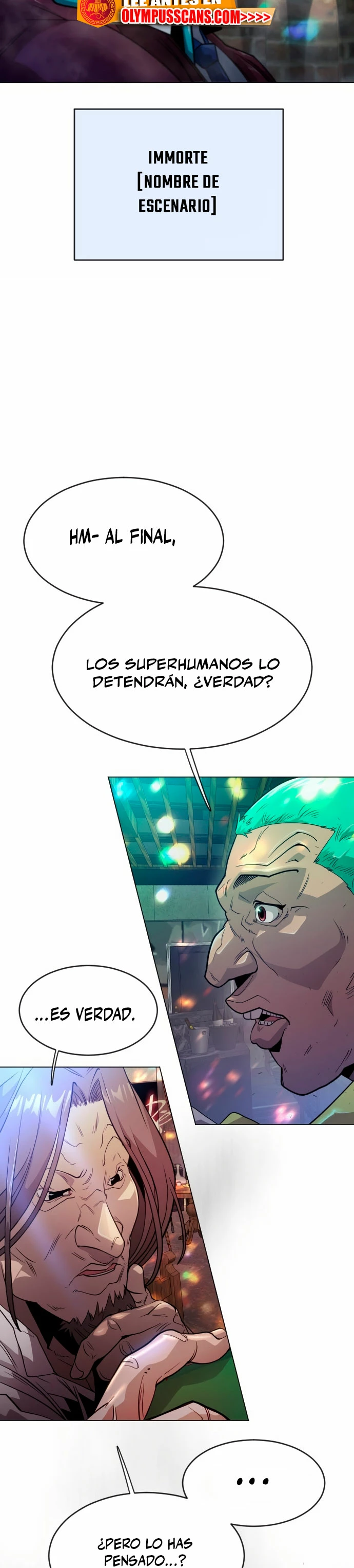 Super humanos Capitulo 133 página 18