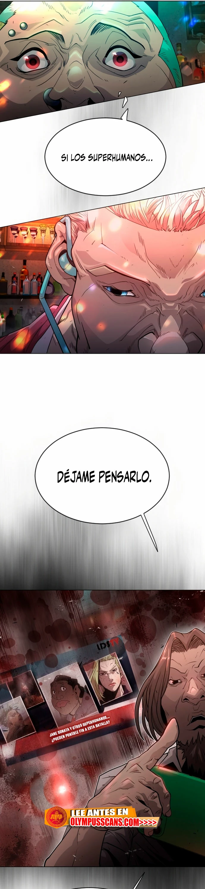 Super humanos Capitulo 133 página 20