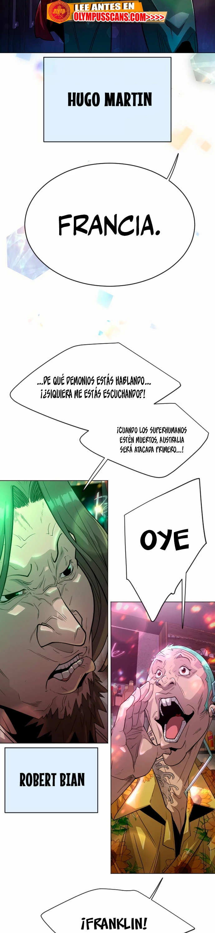 Super humanos Capitulo 133 página 24