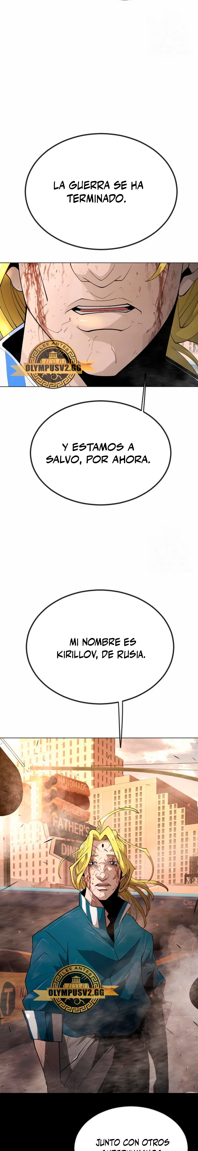 Super humanos Capitulo 156 página 35