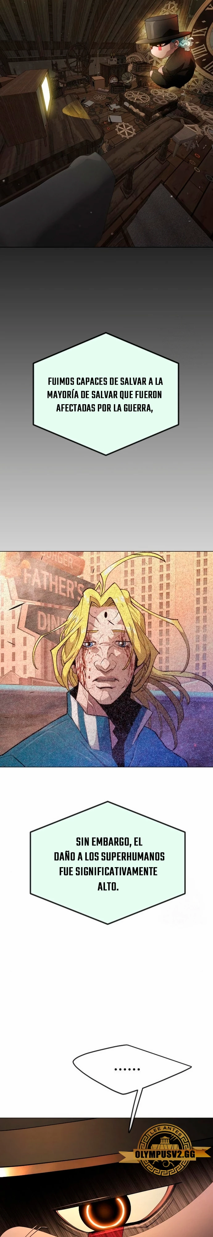 Super humanos Capitulo 156 página 37