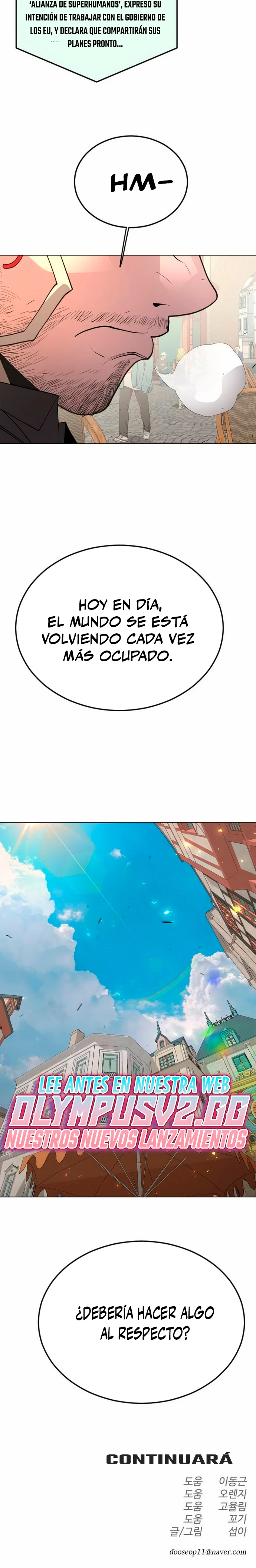 Super humanos Capitulo 166 página 33